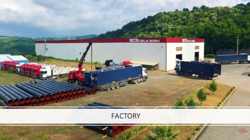 BCS Spiral Welded Pipe Factory