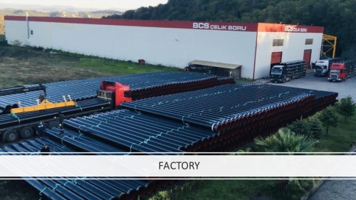 BCS Spiral Welded Pipe Factory